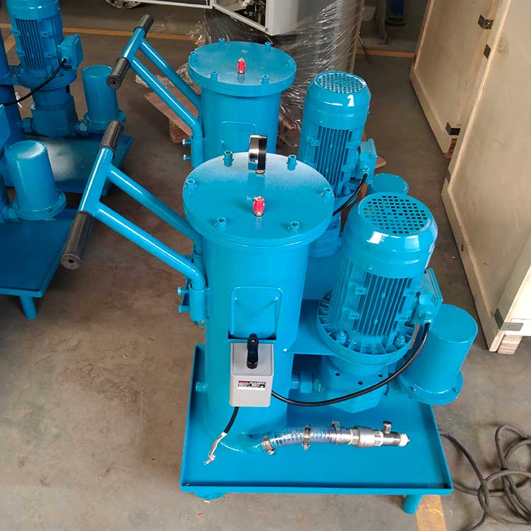 華豫生產(chǎn)供應(yīng)LUC單筒濾油機(jī) 可移動 油液過濾