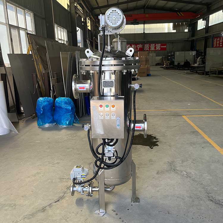 華豫生產(chǎn)供應(yīng)自清洗過(guò)濾器HYDN100-1 .6MPa