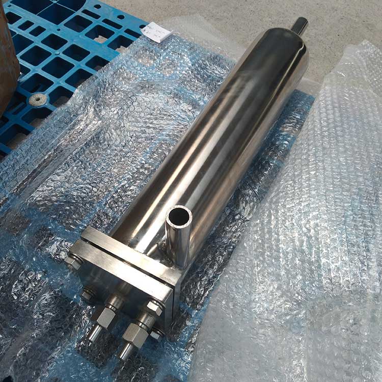 華豫供應(yīng)雙盤(pán)管冷卻器 電廠取樣裝置 流體降溫