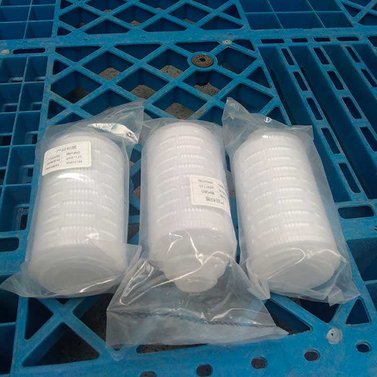 華豫供應(yīng)水過(guò)濾玻纖折疊濾芯φ68×125