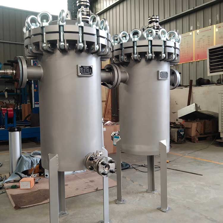 華豫生產(chǎn)供應(yīng)液體除雜質(zhì)用籃式過(guò)濾器HY-LS80-2.0