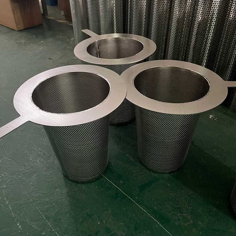 DN200×262錐形管道過濾網(wǎng) (2)